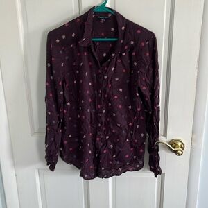 Amerian Eagle button down shirt. Size large. Super soft! Excellent condition!